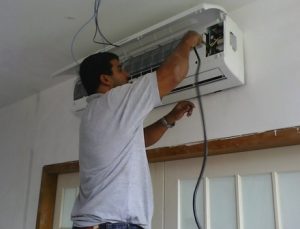 Instalação fiação para ar-condicionado em Santa Bárbara D'oeste